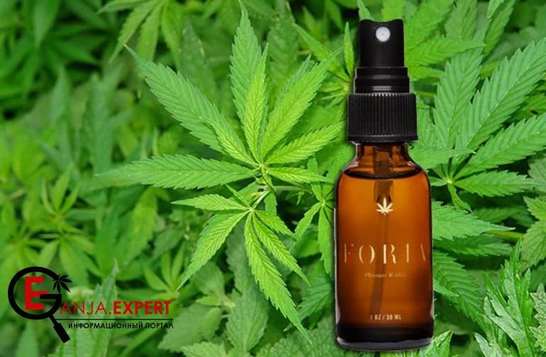 Спрей foria с марихуаной
