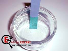 Измерение уровня pH конопли