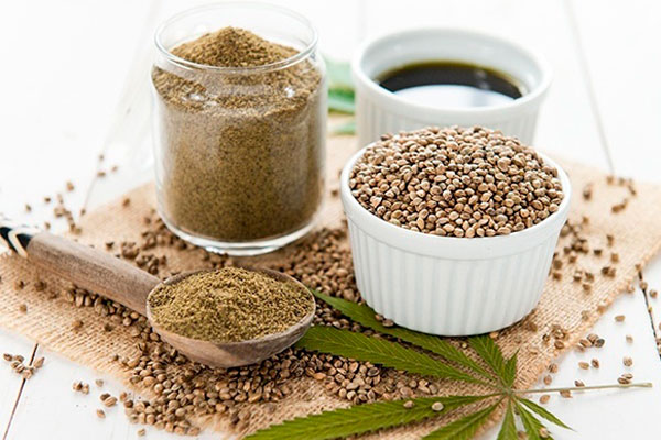 Сырой конопляный продукт