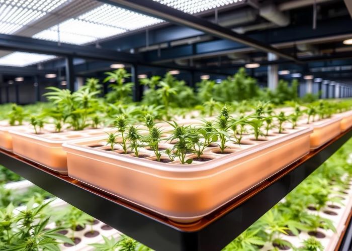 Вертикальное выращивание каннабиса