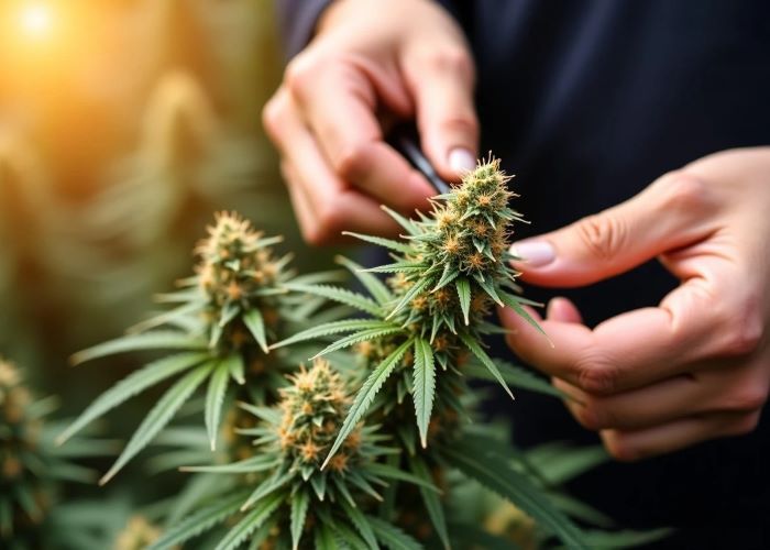 Тримминг шишек: пошаговое руководство