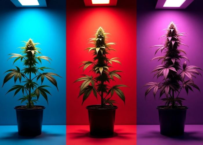 Роль освещения в развитии каннабиса