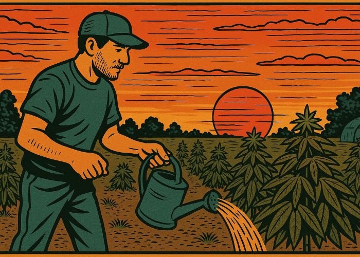 Как летом не перегреться самому и не утопить каннабис
