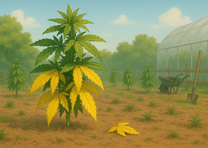 Пожелтение нижних листьев летом: как отличить естественное от опасного