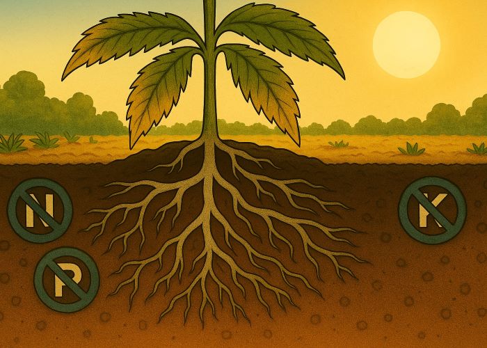 Почему жара выключает питание: анатомия летнего ступора у каннабиса