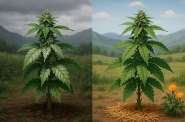 Открытый грунт и грибковые риски: стратегия защиты каннабиса от плесени